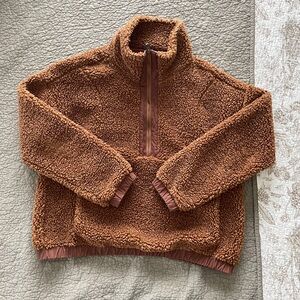 Aventura Warm Brown Fleece Jacket